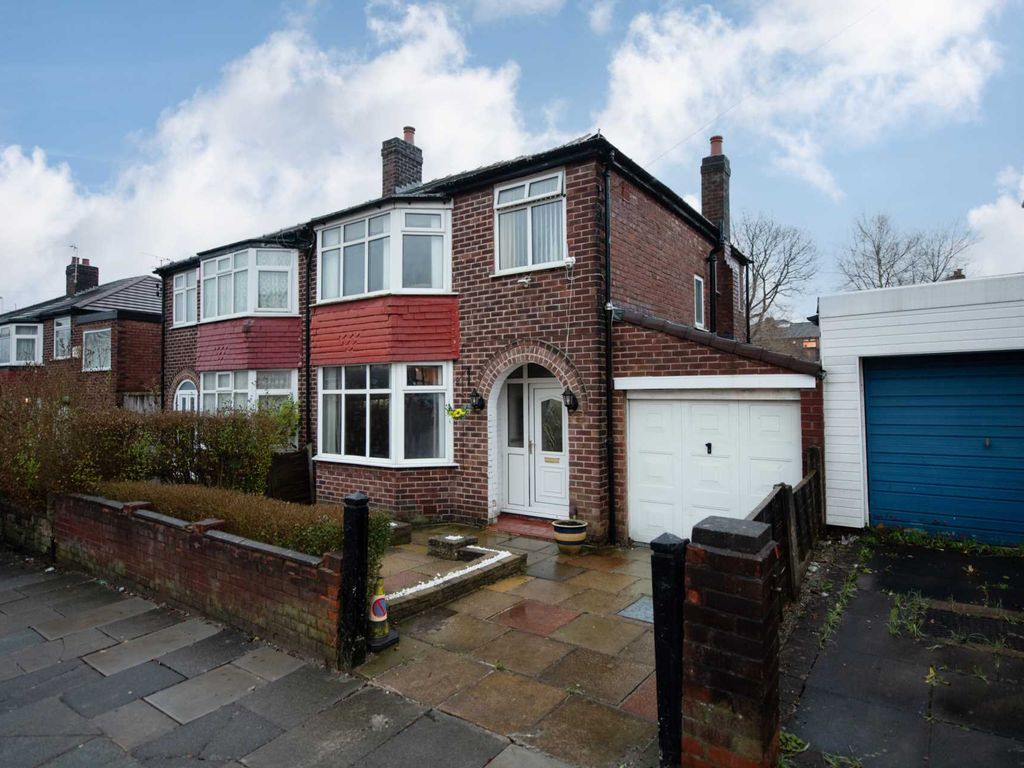 3 bed semidetached house for sale in Windsor Road, Prestwich M25, £310,000 Zoopla