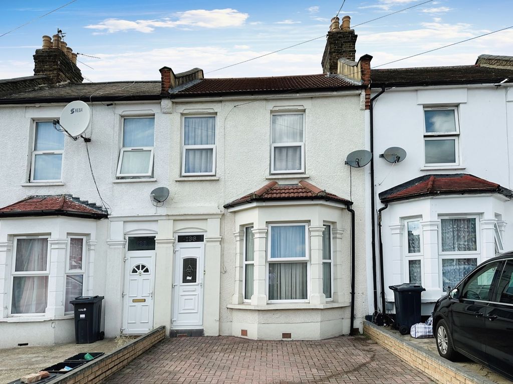 3 bed terraced house for sale in Empress Avenue, Ilford IG1, £497,975