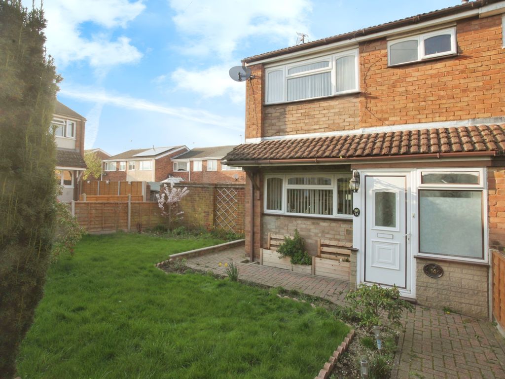 3 bed end terrace house for sale in John Knight Road, Bedworth CV12, £