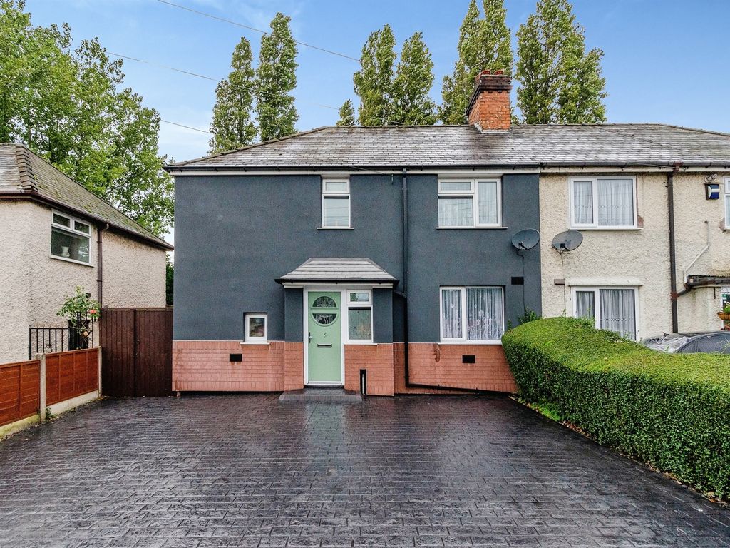 3 bed semidetached house for sale in Woodsbank Terrace, Darlaston
