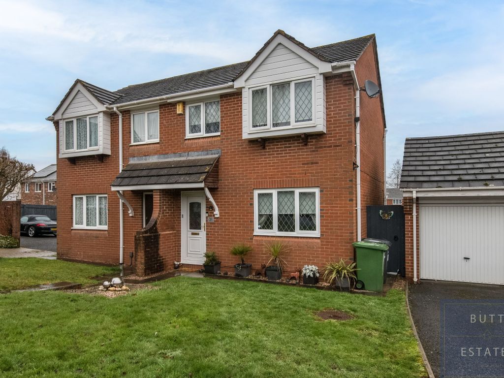 3 bed semidetached house for sale in Lichgate Road, Alphington, Exeter