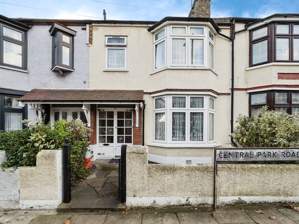 3 bed terraced house for sale in Central Park Road, London E6, £475,000
