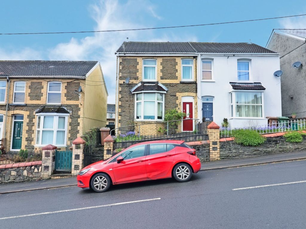 3 bed semidetached house for sale in Hengoed Road, Hengoed CF82, £