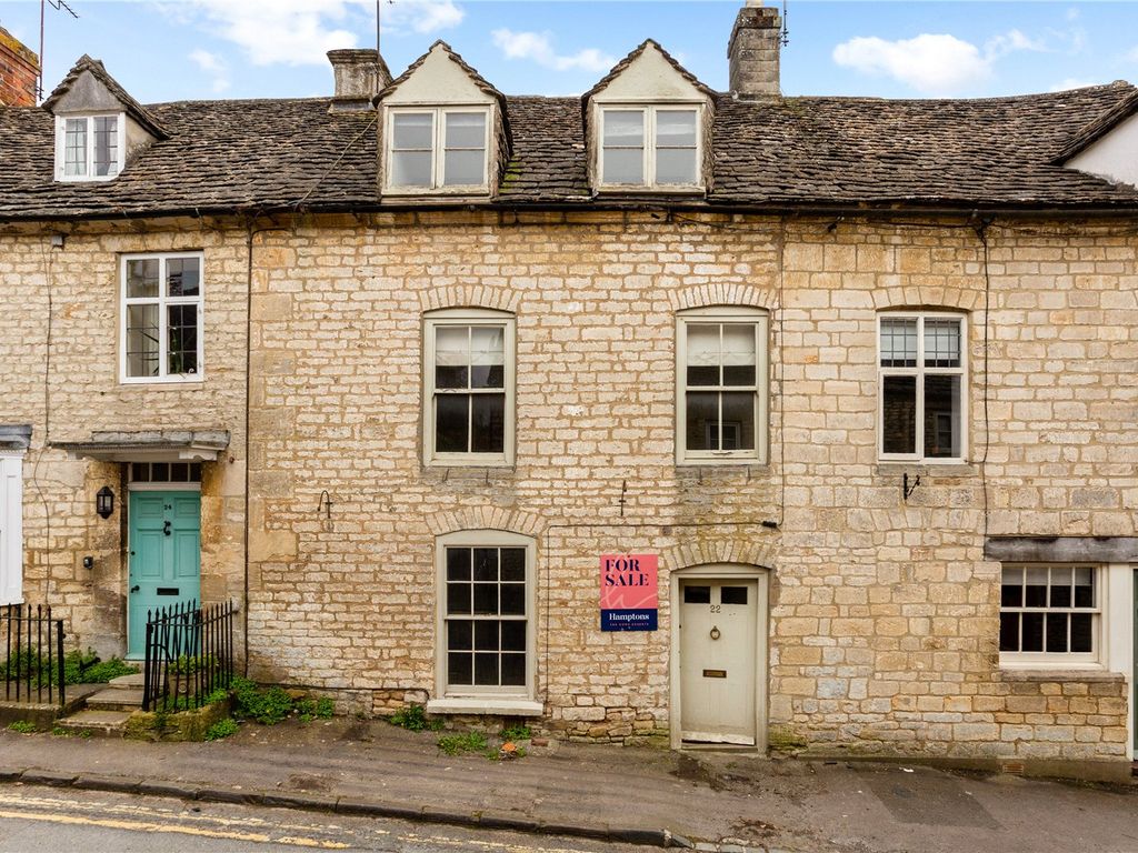 3 bed terraced house for sale in Tetbury Street, Minchinhampton, Stroud