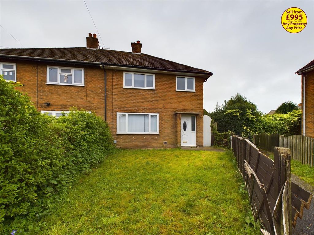 3 bed semi-detached house for sale in Fairway, Retford DN22, £130,000 ...