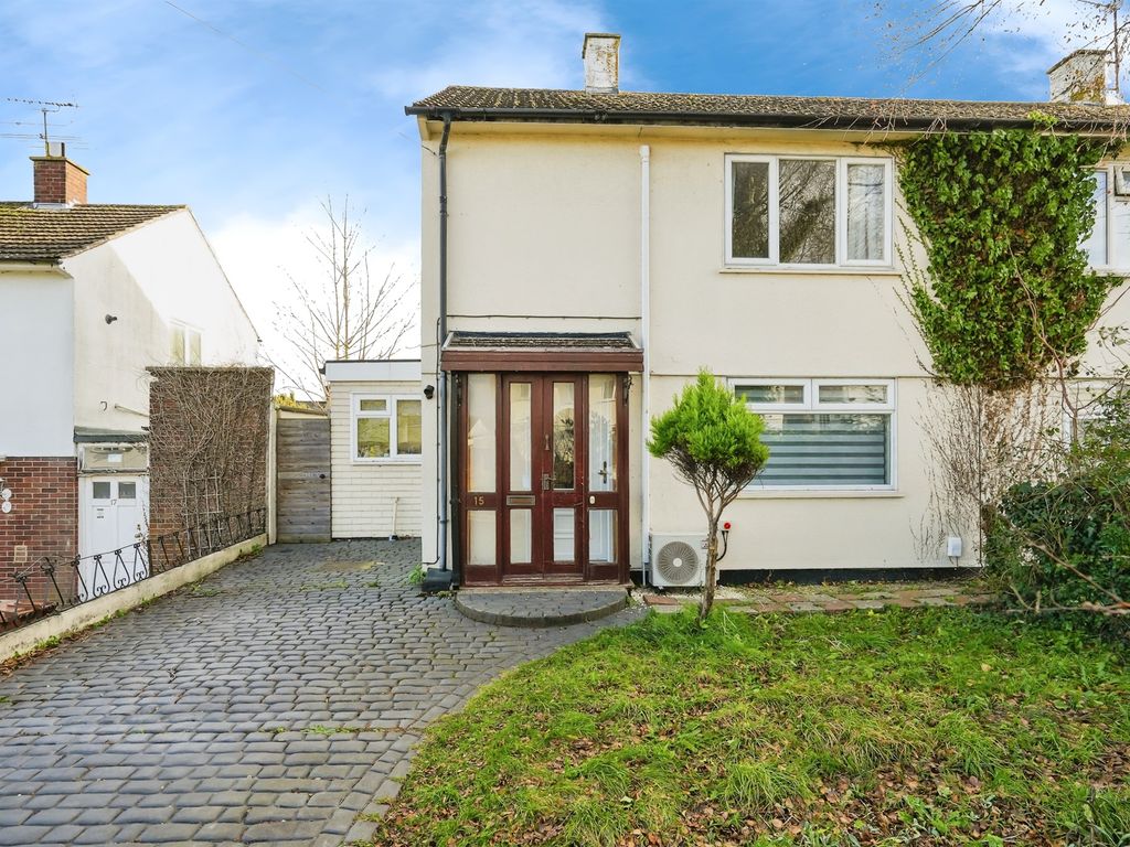 2 bed semidetached house for sale in Edinburgh Drive, Didcot OX11, £