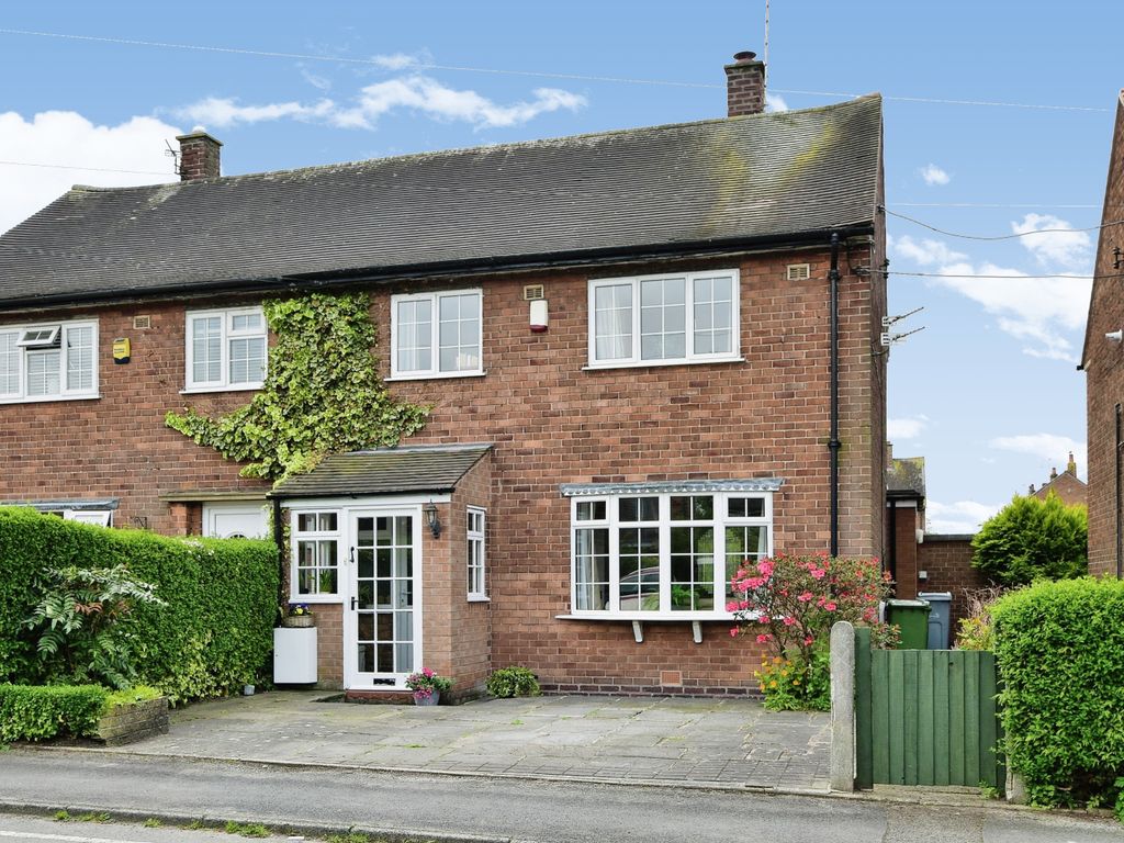3 bed semidetached house for sale in Townfield Road, Mobberley
