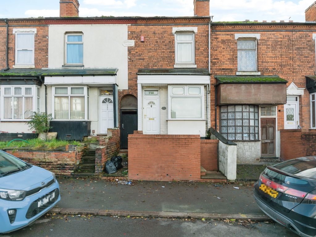 2 bed terraced house for sale in Warwick Road, Tyseley, Birmingham