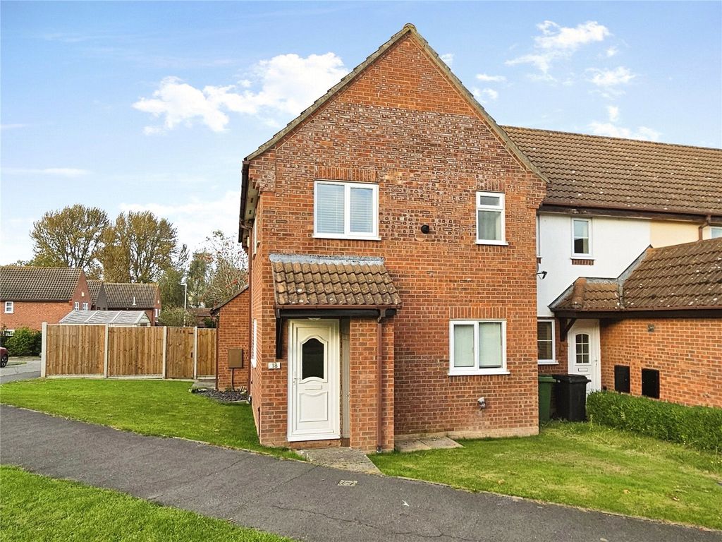 1 bed end terrace house to rent in Briton Way, Wymondham, Norfolk NR18