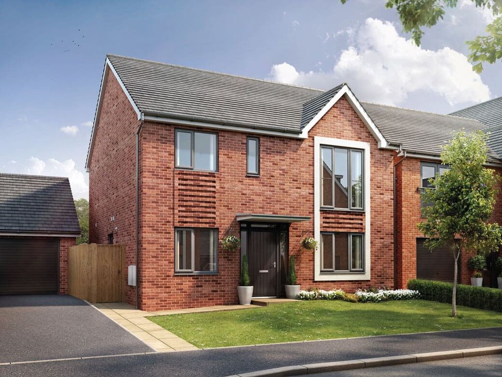 New home, 4 bed detached house for sale in "The Barlow" at Mercury