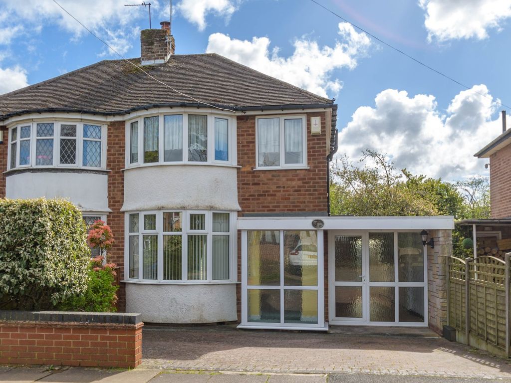 3 bed semidetached house for sale in Irwin Avenue, Rednal, Birmingham