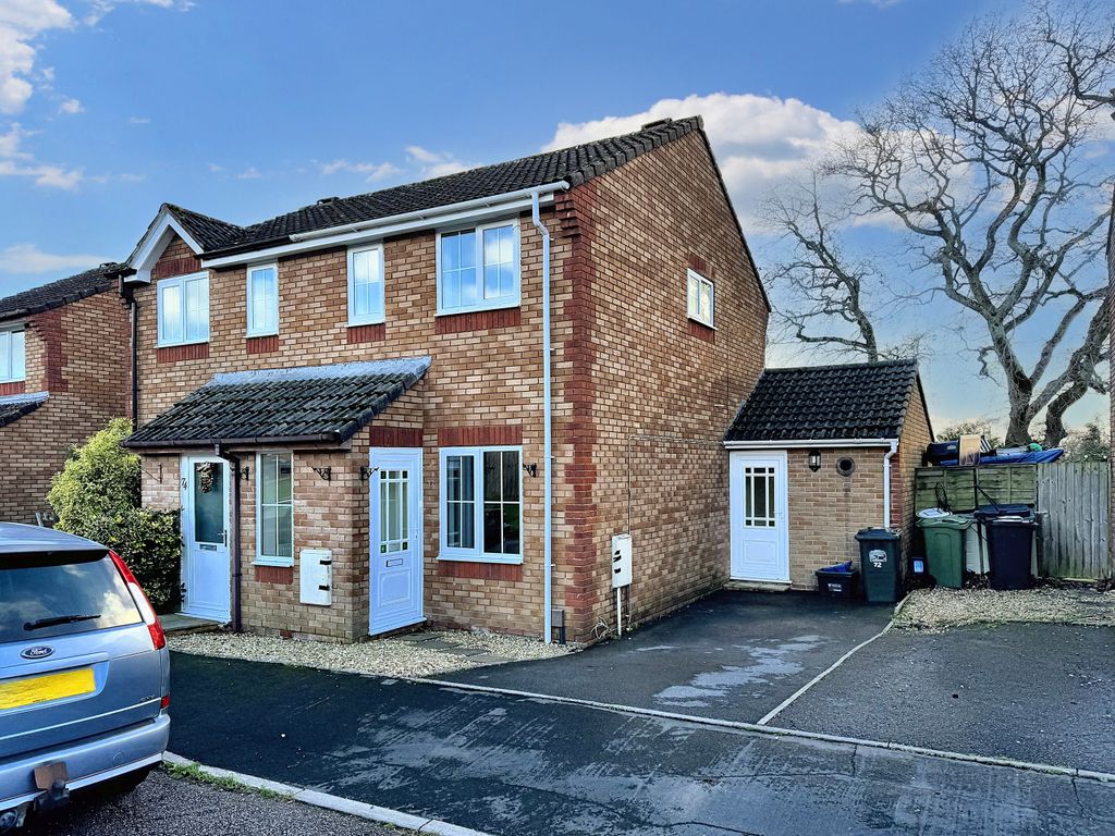 2 bed semidetached house for sale in Woodmere Way, Kingsteignton