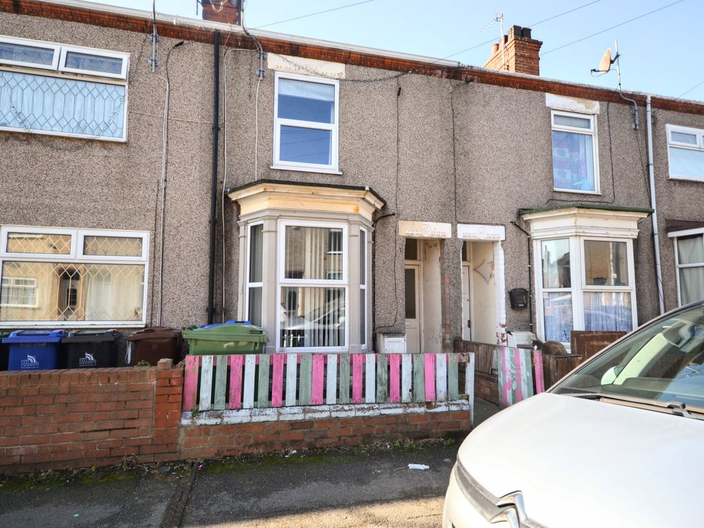 3 bed terraced house for sale in Sidney Street, Cleethorpes DN35, £