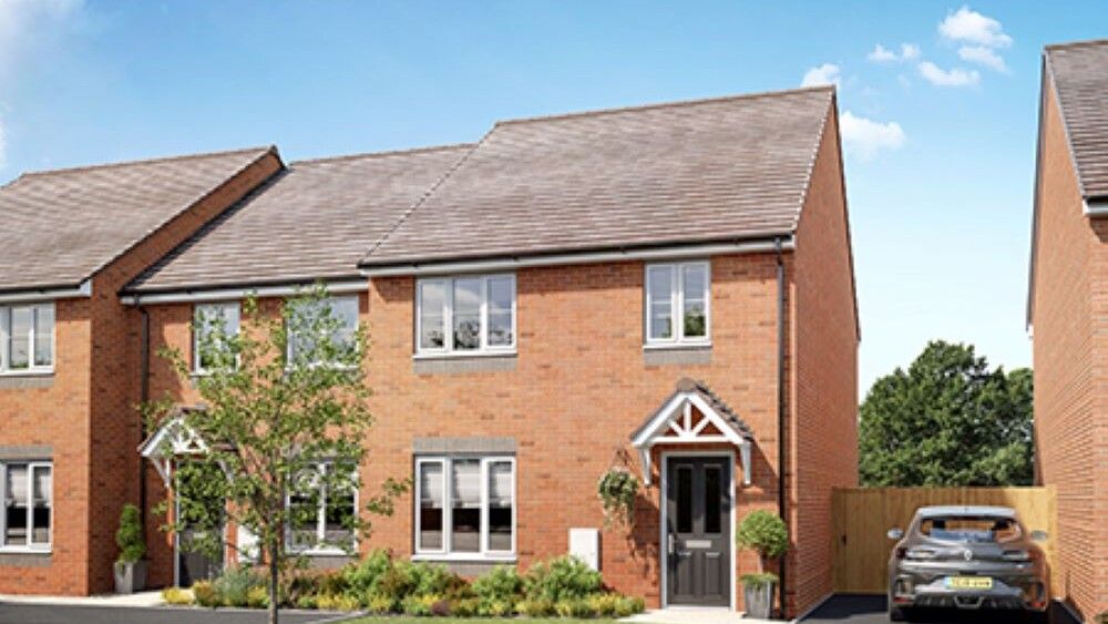 New home, 4 bed end terrace house for sale in Wem Drive, Bulkington