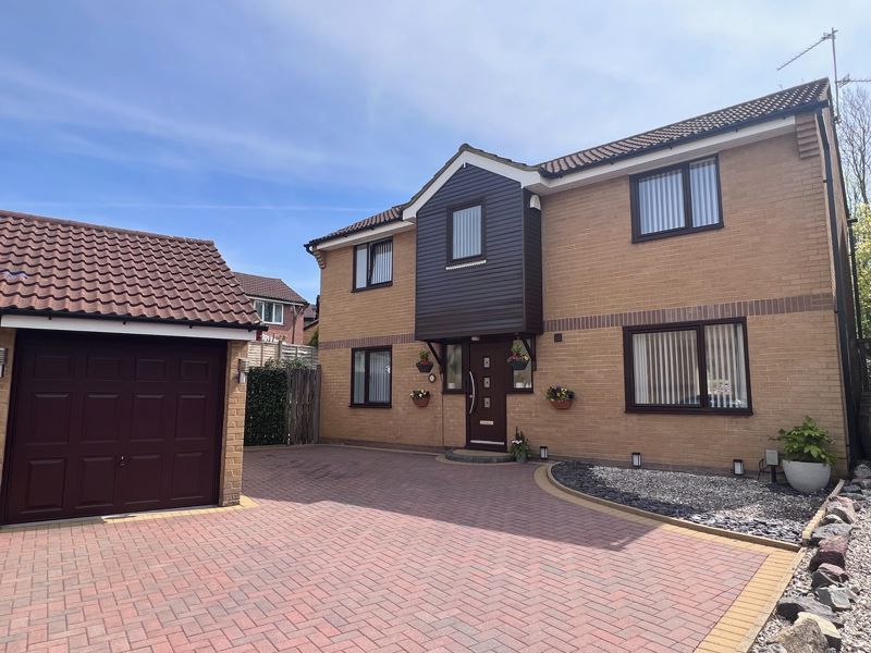 4 bed detached house for sale in Sanctuary Court, Culverhouse Cross