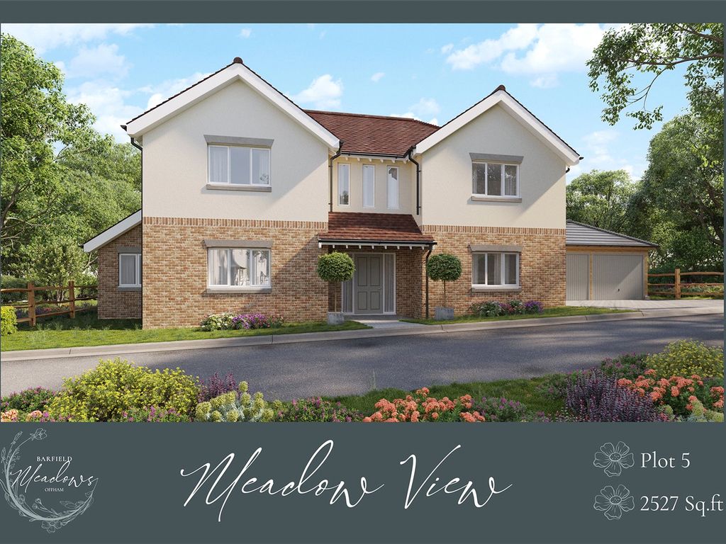 New home, 4 bed detached house for sale in Barfield Meadows, Teston