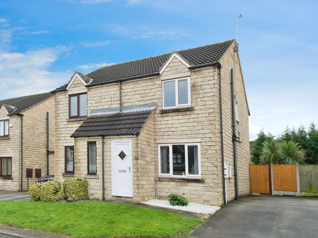 2 bed semidetached house for sale in Beverley Close, Normanton WF6, £