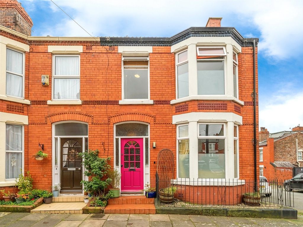 3 bed end terrace house for sale in Lyttelton Road, Aigburth, Liverpool