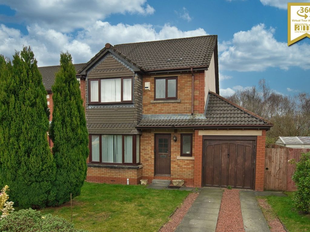 3 bed detached house for sale in Stravaig Walk, Paisley PA2, £198,500