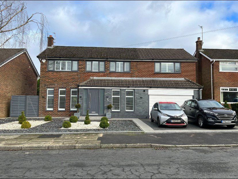 4 bed detached house for sale in Camberley Drive, Bamford, Rochdale