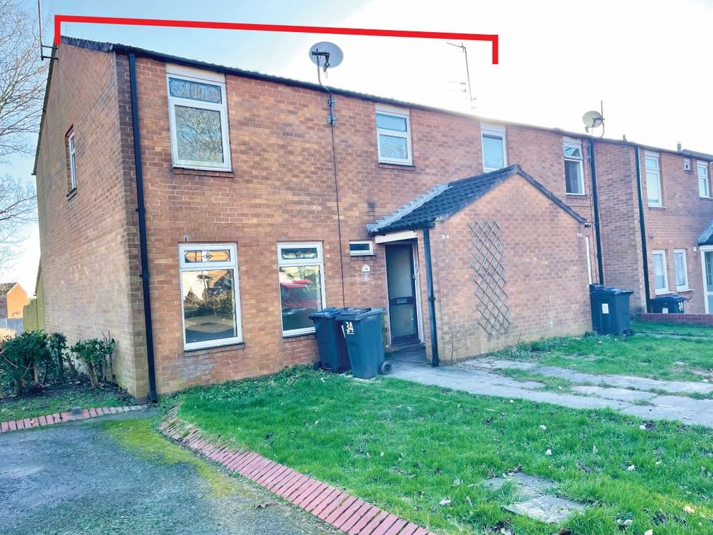 4 bed end terrace house for sale in 34 Mow Bray Close, Rednal