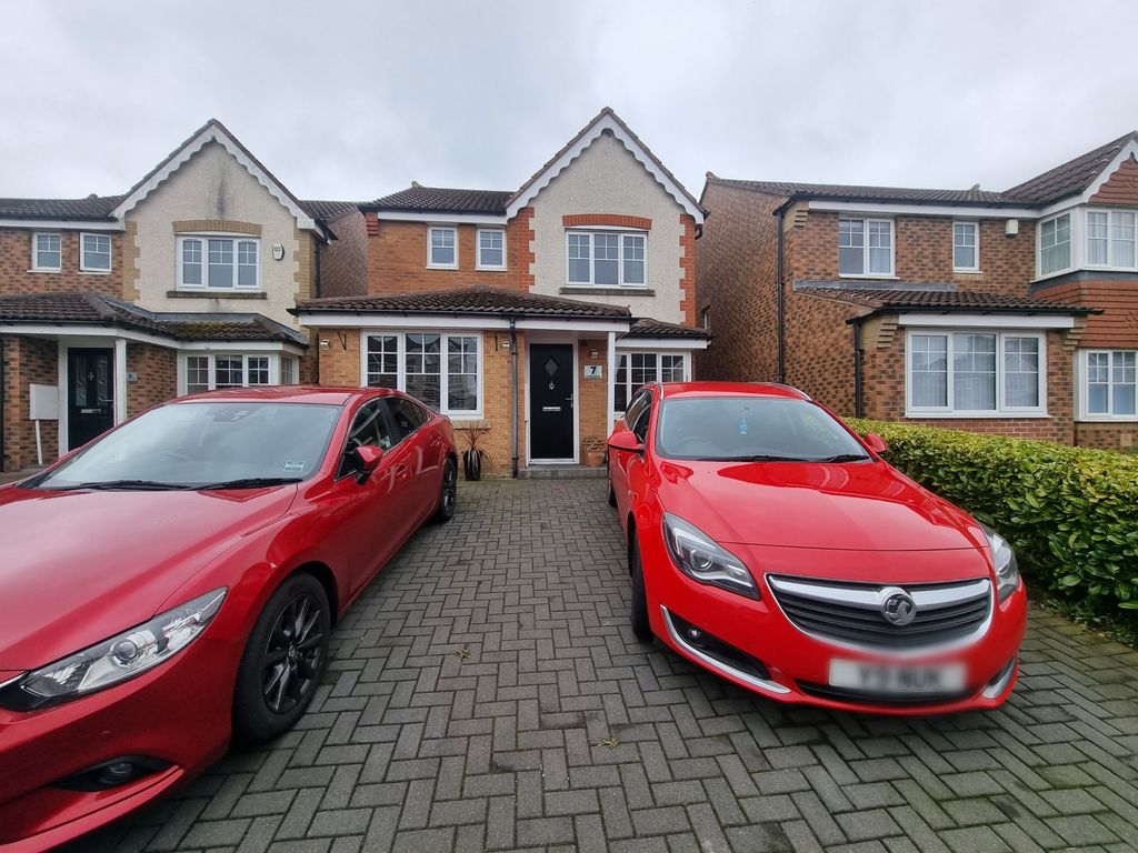 3 bed detached house for sale in Newbell Court, Consett, Durham DH8