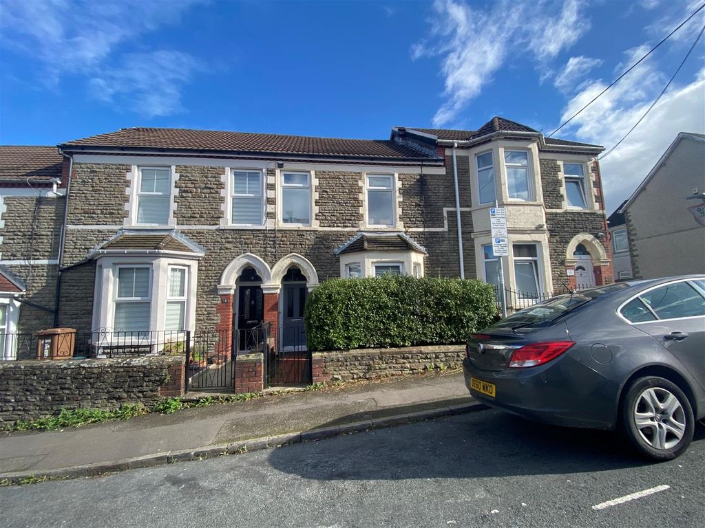 3 bed terraced house for sale in Bradford Street, Caerphilly CF83, £