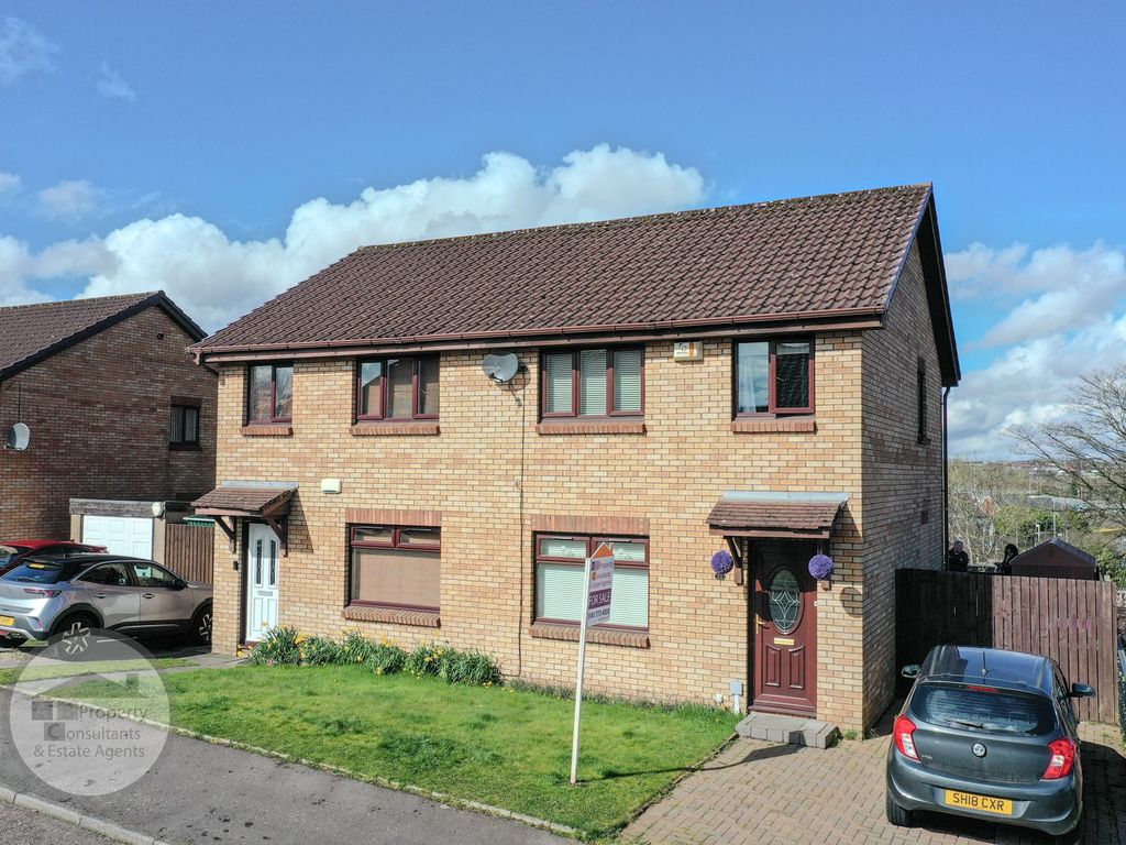 3 bed semidetached house for sale in Rhindmuir Drive, Baillieston G69, £199,999 Zoopla
