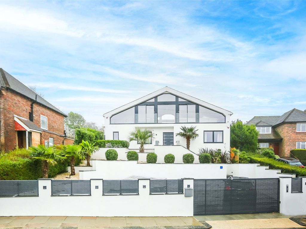 4 bed detached house for sale in Hill Drive, Hove, East Sussex BN3, £