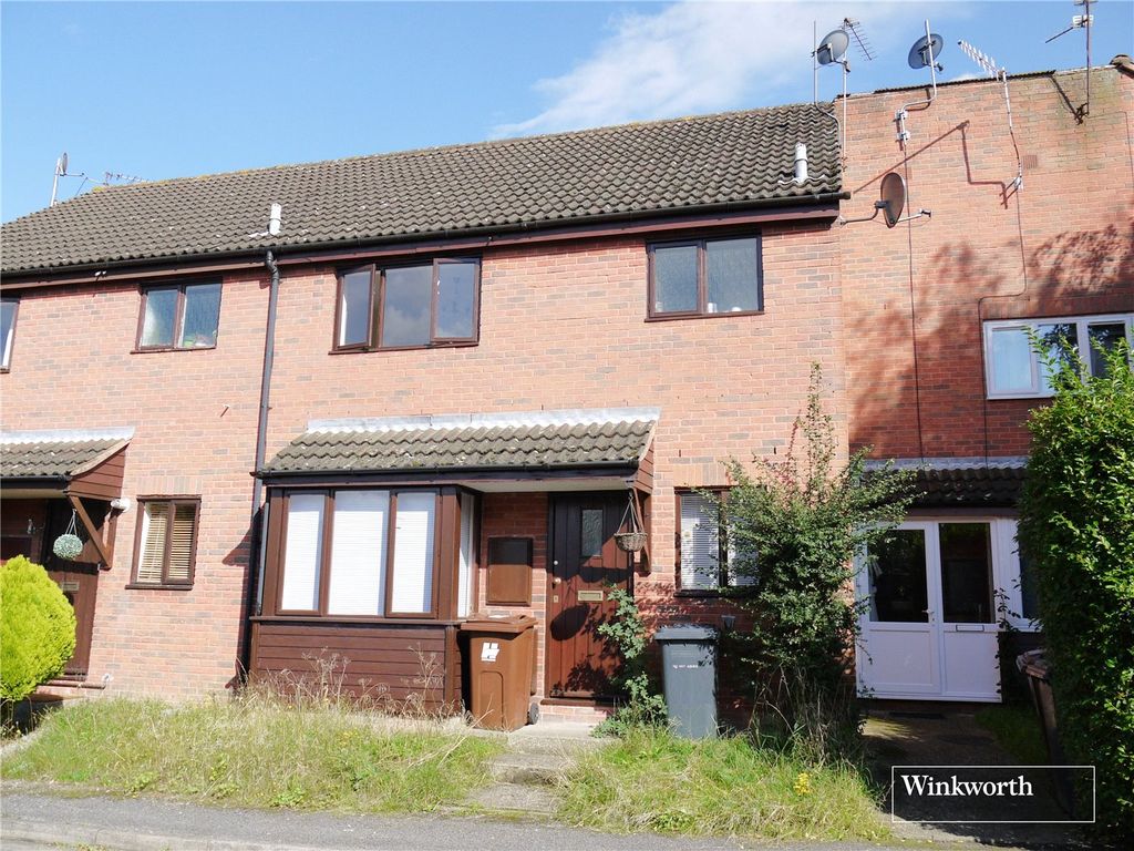 1 bed terraced house to rent in Fox Close, Elstree, Hertfordshire WD6