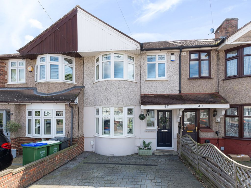 3 bed terraced house for sale in Portland Avenue, Sidcup DA15, £500,000