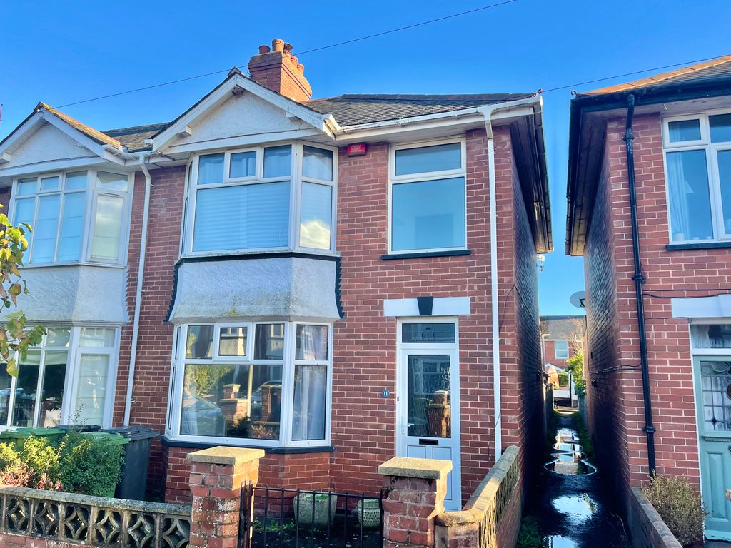 3 bed semidetached house to rent in Retreat Road, Topsham, Exeter EX3