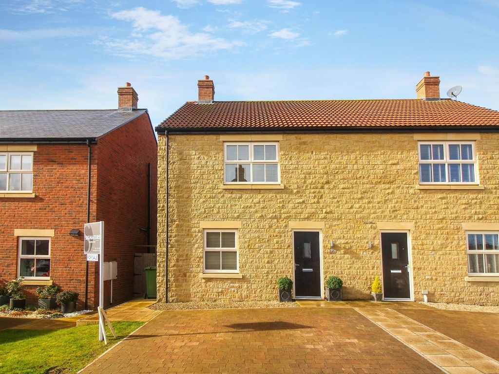3 bed semidetached house for sale in Knights Road, Warkworth, Morpeth