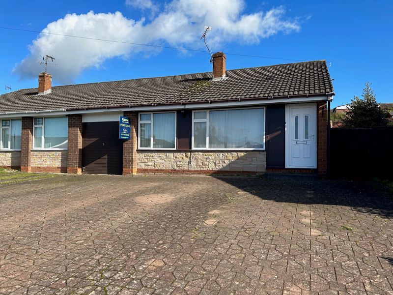 3 bed semidetached bungalow for sale in Norfolk Road, Borras, Wrexham