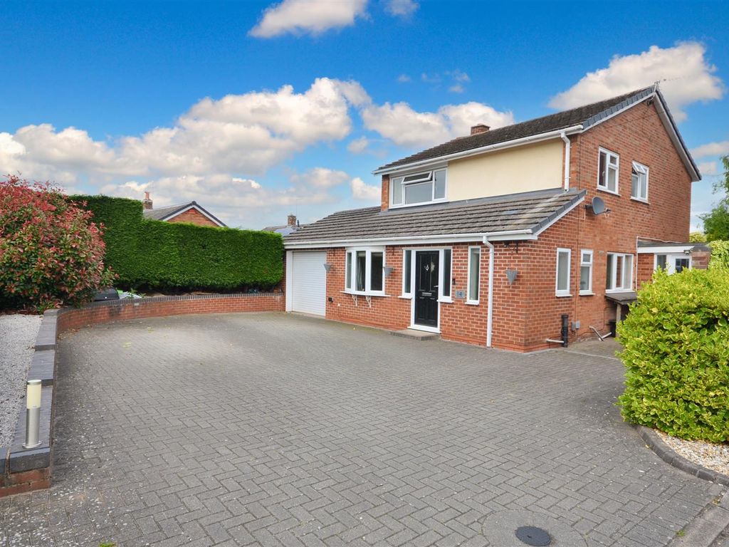 4 bed detached house for sale in Tudor Close, Stone ST15, £350,000 Zoopla