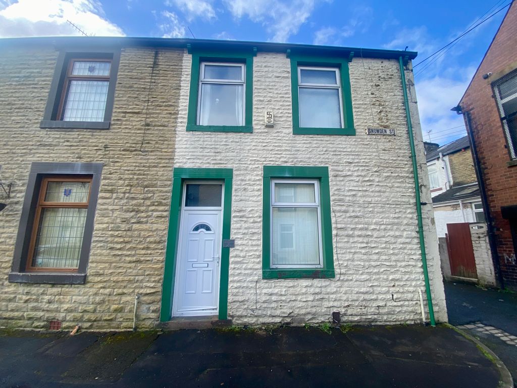 2 bed end terrace house for sale in Snowden Street, Burnley BB12, £