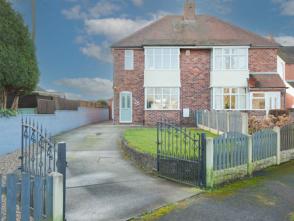 3 bed semidetached house for sale in Doles Lane, Whitwell S80, £