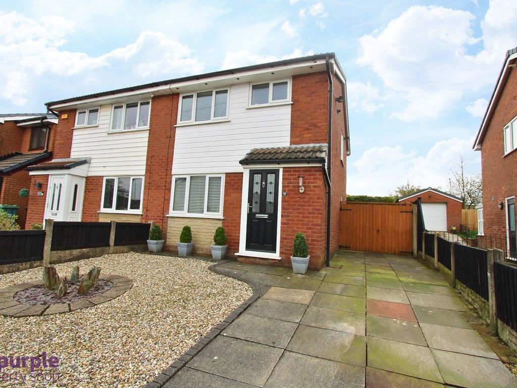 3 bed semidetached house for sale in Durham Close, Little Lever