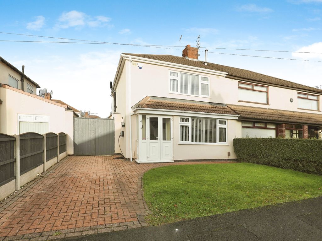 2 bed semidetached house for sale in Laurel Grove, Liverpool L36, £
