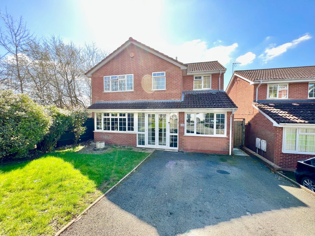 4 bed detached house for sale in Fairburn Road, Randlay, Telford TF3