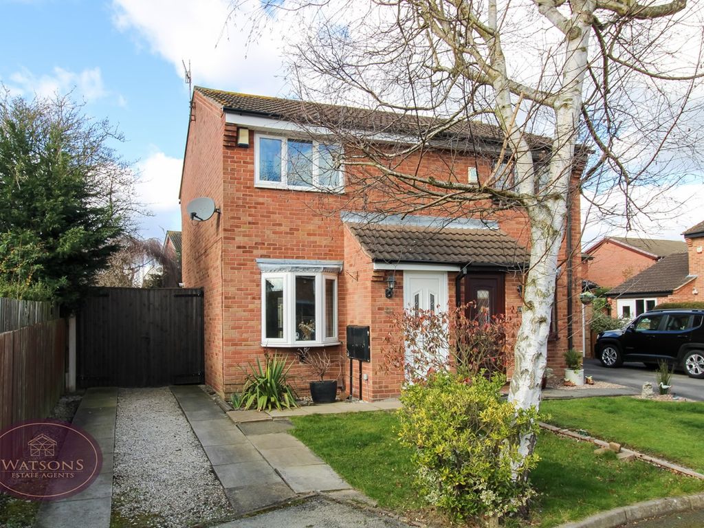 2 bed semidetached house for sale in Swindon Close, Giltbrook