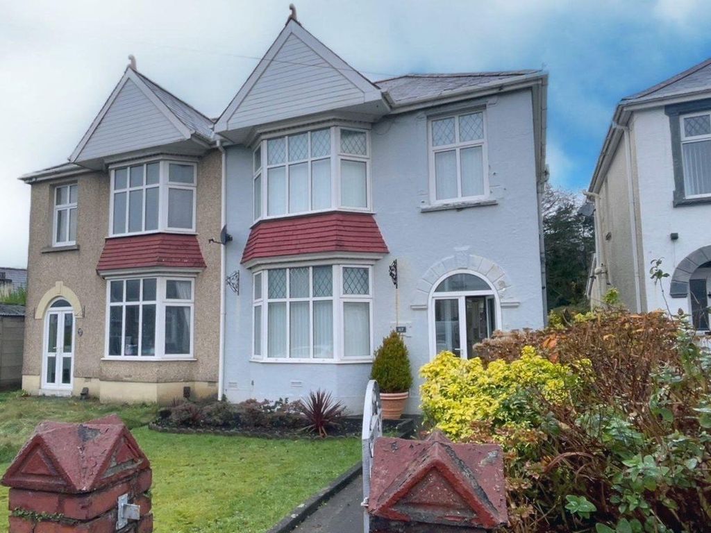 3 bed semidetached house for sale in Vicarage Road, Morriston, Swansea