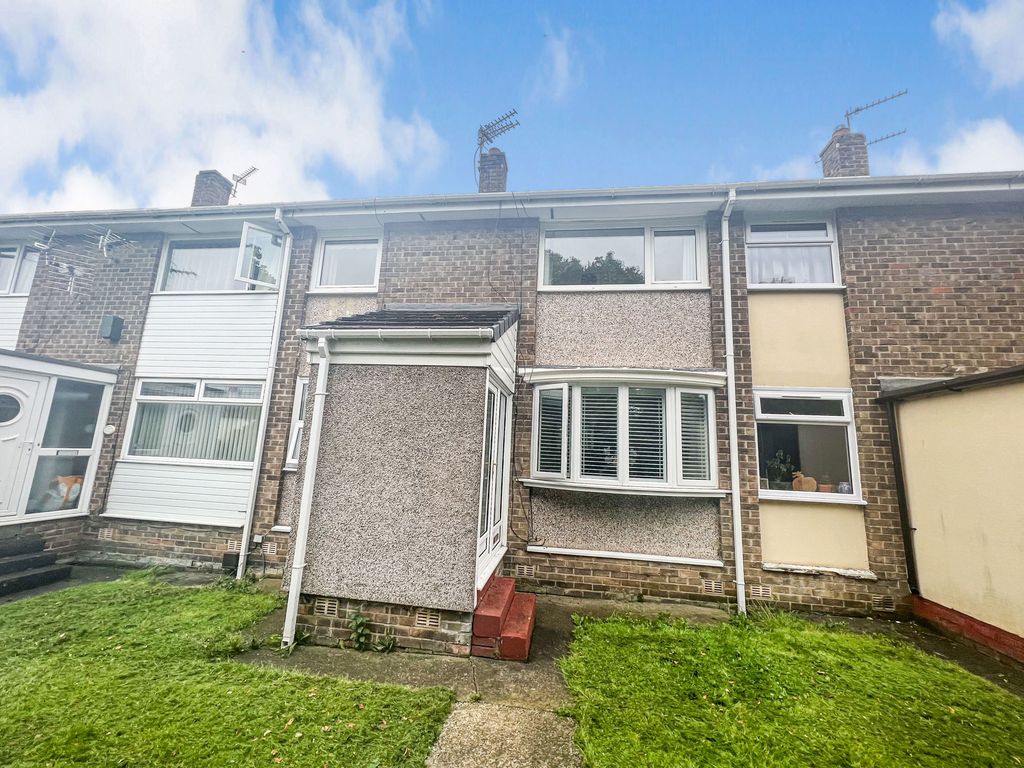 3 bed terraced house for sale in Thirston Drive, Cramlington NE23, £