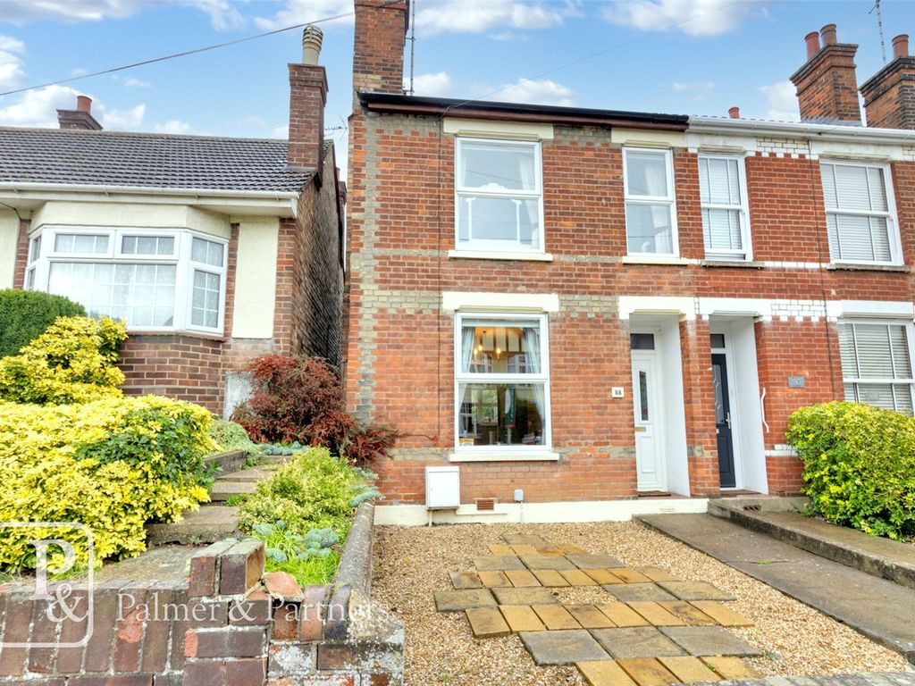 2 bed semidetached house for sale in Old Heath Road, Colchester, Essex