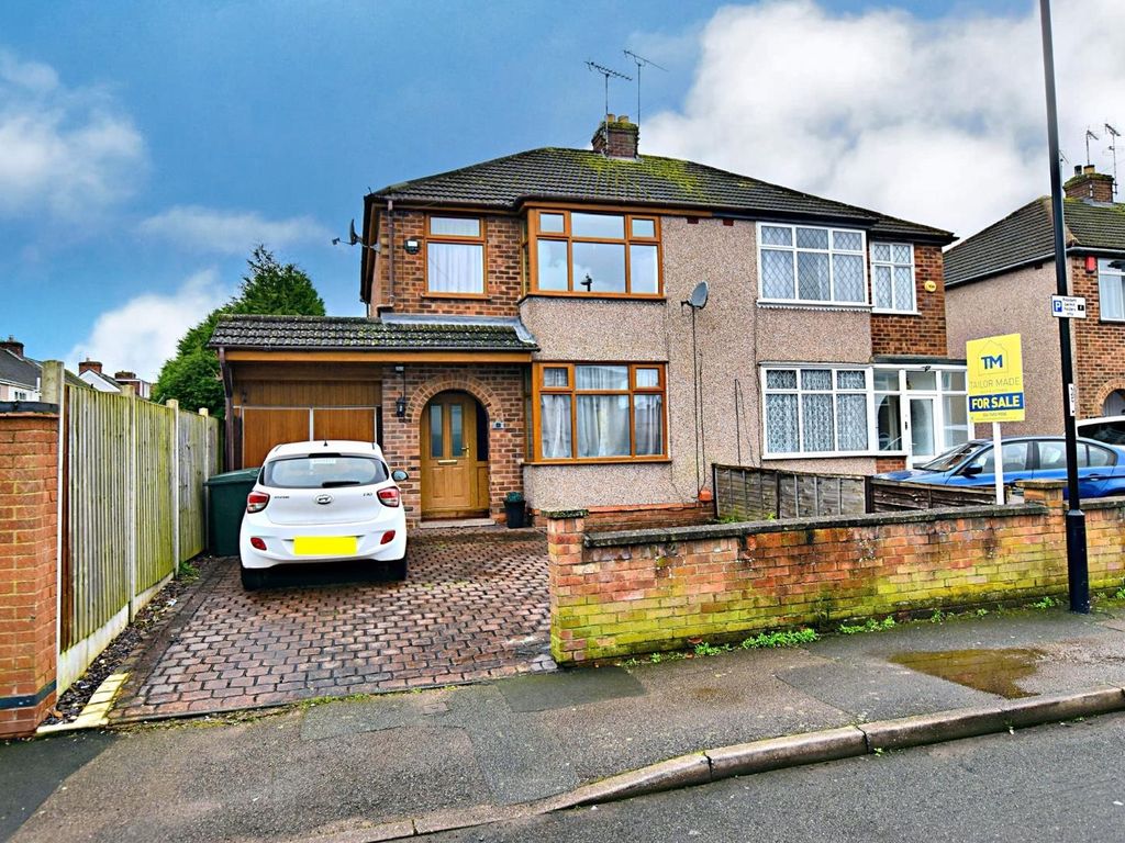 3 bed semidetached house for sale in Caludon Park Avenue, Wyken