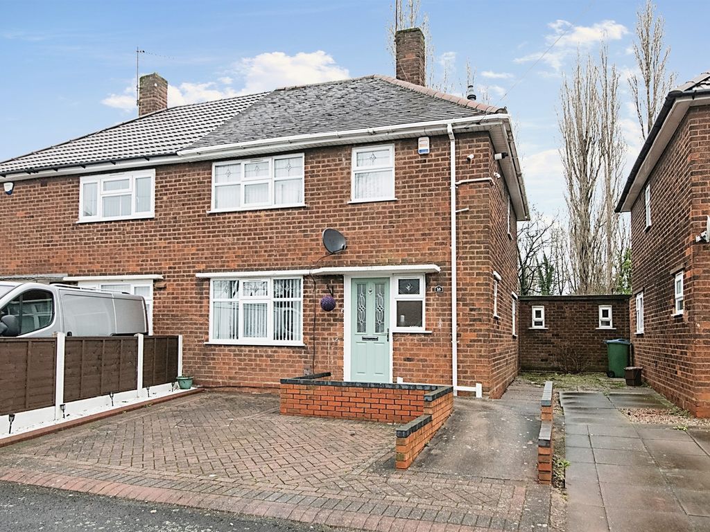 2 bed semidetached house for sale in Meyrick Road, West Bromwich B70