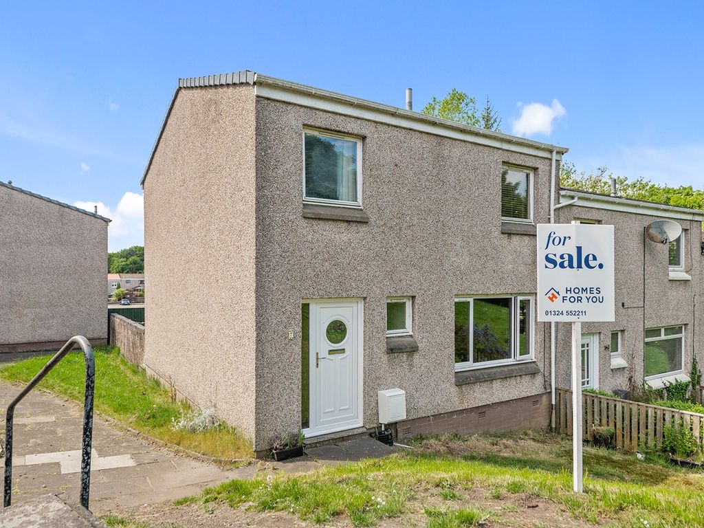 3 bed end terrace house for sale in Machrie Court, Tamfourhill, Falkirk