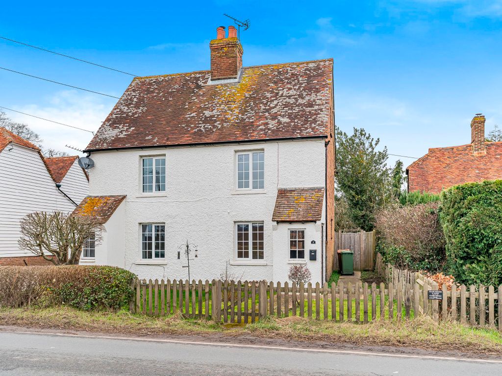 3 bed semidetached house for sale in Iden Green Cottages, Goudhurst