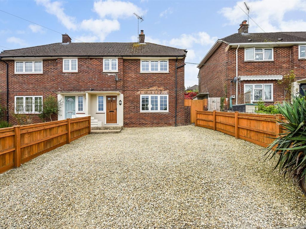 3 bed semidetached house for sale in Bere Hill Crescent, Andover SP10, £299,950 Zoopla