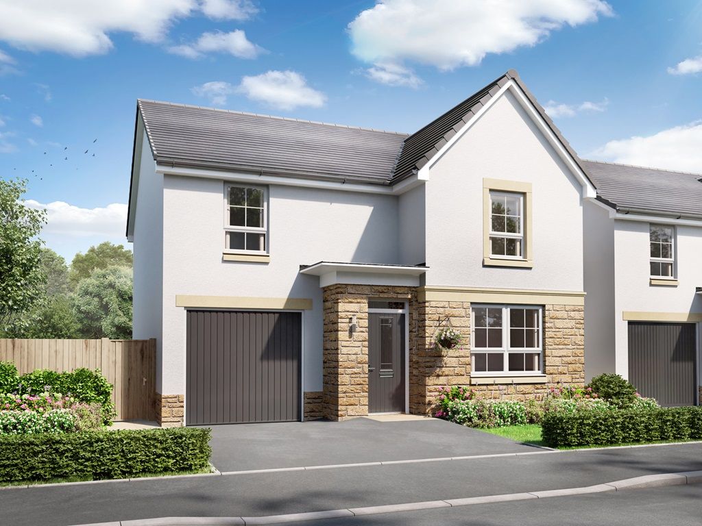 New home, 4 bed detached house for sale in "Dalmally" at Citizen